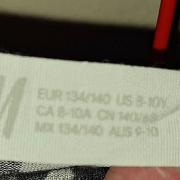 134/140es H&M ruha,alig használt