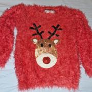 122es meleg rénszarvasos pulcsi