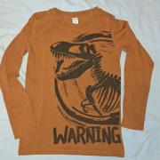 128as dínós pamut felső