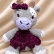 Horgolt plüss bocilány