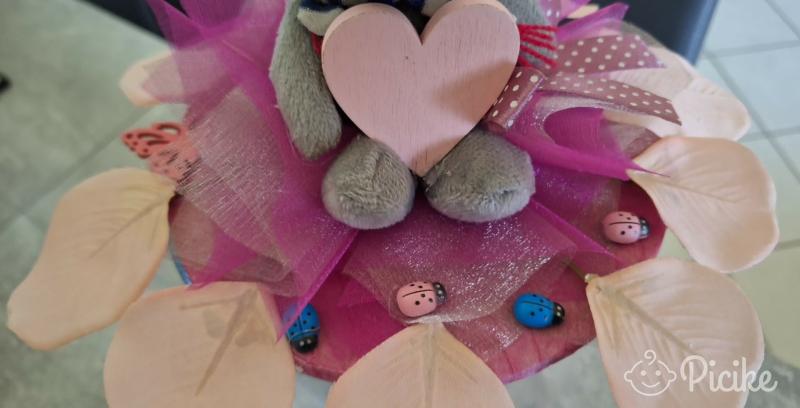 bölcsis/ovis ballagó csokor