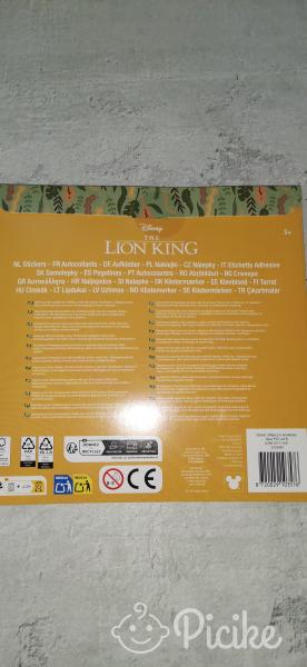 Oroszlán király matrica