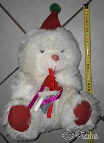 40cm-es újszerű plüss maci
