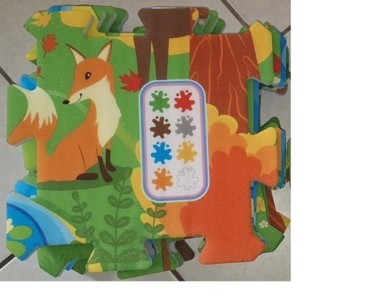 Színes játszószőnyeg puzzle/habtapi,nagyméretű
