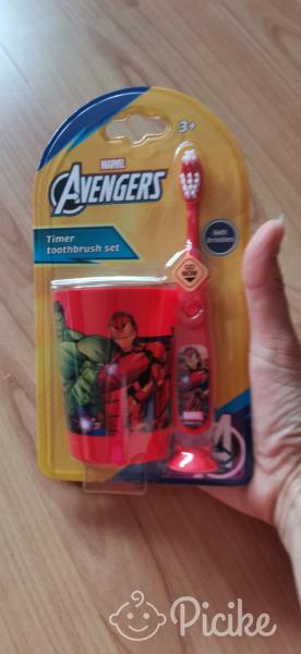 Marvel szuperhős időmérős fogkefe