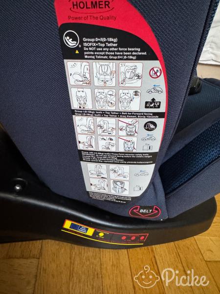 Holmer Kids Maxi Protect Aero 3D 360° Rotatable Car Seat (0-36 KG)