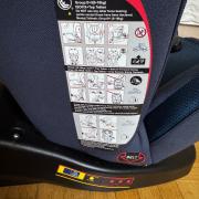 Holmer Kids Maxi Protect Aero 3D 360° Rotatable Car Seat (0-36 KG)