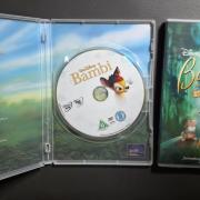 2 db Disney Bambi DVD - Bambi és Bambi 2. (magyar),egyik bontatlan