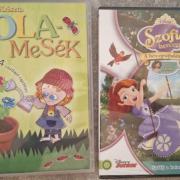 Lola Mesék és Szófia hercegnő DVD  csomag
