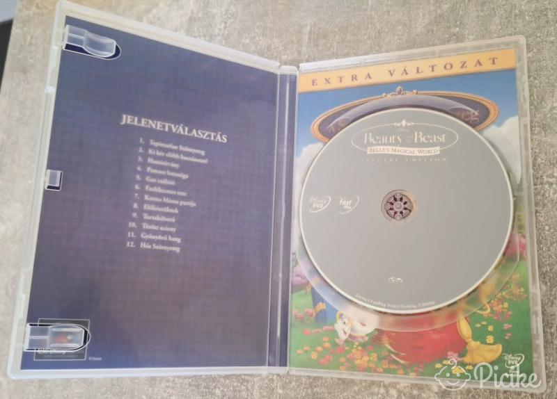 A szépség és a szörnyeteg - Belle büvös világa - Disney DVD