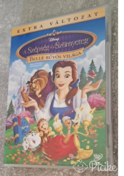 A szépség és a szörnyeteg - Belle büvös világa - Disney DVD