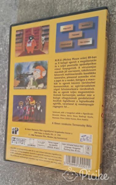 Macskafogó - Ternovszky Béla rajzfilmje DVD,bontatlan