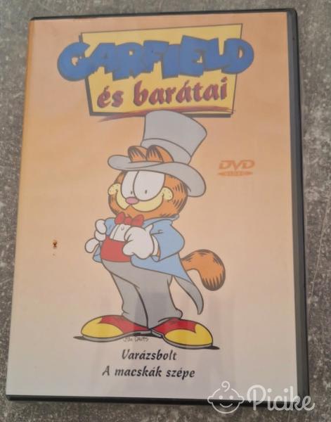 Garfield magyar nyelvű DVD,bontatlan