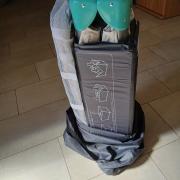 Hauck utazóágy - Forest print turquoise