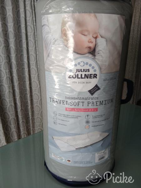 Julius Zöllner Travel Soft Premium utazóágy matrac 60x120 cm