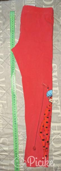 Miraculous Ladybug piros leggings 128ra ajánlom